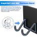 Jockcaras Self-Adhesive Razor Holder - No Drill Towel Hook & Blade Organizer 2-Pack | 2023 Best Bathroom Accessories - Buy Online on GoSupps.com