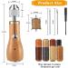 Willbond 12-Piece Sewing Awl Kit with Needles, Threads, and Screwdriver - Portable Leather Repair Tool for DIY Crafts - Buy Online on GoSupps.com