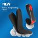Sushn3D Plantar Fasciitis Insoles 35mm Height Increase | Memory Foam Arch Support | Shock Absorption Gel Inserts | Men 8 1/2-9 | Women 10 1/2-11 Deep Black L - Buy Online on GoSupps.com