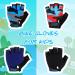 Geyoga Half-Finger Bicycle Gloves for Kids | Breathable Fingerless Cycling Gloves for Boys & Girls (Ages 8-12) - Multiple Colors - Buy Online on GoSupps.com