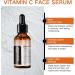 Vitamin C Facial Serum Vitamin C Serum for Face Brightening Serum Face Moisturiser Vitamin C Face Serum for Women Face Care for Reduce Dark Spot Hydrate & Plump Skin Anti Aging & Anti Wrinkle - Buy Online on GoSupps.com