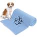 Kinhwa dog towel extra absorbent large xxl 76cmx127cm 1 pack microfiber towels for dogs and cats pet towel quick -drying & soft microfiber cloth washable & durable light blue 76cmx127cm dark blue