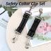 2 Pcs Dog Collar Clips - Durable Double Ended Backup Clips for Harnesses & Leads Essential Safety Accessory for Pets - Buy Online on GoSupps.com
