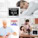 Exmate 8-Inch Digital Alarm Clock - Multilingual Large Writing Calendar for Kids Seniors Dementia & Alzheimer's - Perfect for Visual Impairment - White - Buy Online on GoSupps.com