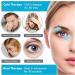 Cooling Eye Mask GLAMZA Reusable Hot Cold Gel Bead Eye Mask for Dark Circles Puffy Eyes Migraine Headache - Blue - Buy Online on GoSupps.com