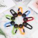 20 Pieces Colored Mini Carabiner Compass Keychain Set - Outdoor Hiking Camping Party Essentials - Buy Online on GoSupps.com