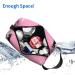 Cute Chihuahua Dog Cosmetic Bag | Large Pink Travel Toiletry Organizer | Portable Makeup Bag for Dogs Lovers - Buy Online on GoSupps.com
