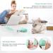 Pawaboo Interactive Cat Toys for Indoor Cats Cat Feather Toys Cat Mouse Toys Moving Automatic Cat Toy with LED Lights Rechargeable Electric Cat Toy Kitten Exercise Toys with 5 Feathers Lake Blue Lake Blue Car - Buy Online on GoSupps.com