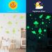 1503pcs Green Glow in The Dark Stars Wall Stickers | Realistic 3D Luminous Stars for Ceiling and Walls | DIY Adhesive Stickers for Baby Bedroom Decoration - Buy Online on GoSupps.com