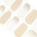DANNI & TONI 28-Piece Coconut Nail Wraps Set | Salon-Quality Gel Polish Strips | Self-Adhesive Manicure Stickers - Buy Online on GoSupps.com
