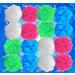 16 Pack Kids Bath Loofah Shower Sponge Set - Gentle Body Scrubber Exfoliator for Small Hands - Bath Pouf Scrubber Balls - Buy Online on GoSupps.com