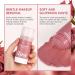 Rose Face Makeup Remover Cream - Nourishing Balm with Silicone Brush for Deep Cleansing & Moisturizing | Gentle & Soothing Skin Care - Buy Online on GoSupps.com
