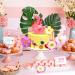 Mity Rain 7pcs Flamingo Cake Toppers - Hawaiian Luau Cake Decorations - Buy Online on GoSupps.com