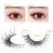 Cat Eye False Eyelashes | Natural Wispy 3D Lashes | Clear Band Extensions | Soft Handmade Fake Lashes Pack - Zanlufly - Buy Online on GoSupps.com