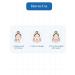 Amino Clear Peeling Gel - Gentle Dual Face Scrub for Sensitive Skin | AHA BHA LHA PHA | Korean Skin Care (4.4fl oz - Buy Online on GoSupps.com