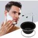 Shaving Stand Kits for Men Universal Heavy Stainless Shaving Brush Stand Holder with Shaving Bowl-The Best Safety Razor Stand for Place Manual Razor Blades Shaving Brush Shaving Bowl (Black) - Buy Online on GoSupps.com