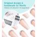Morily 24Pcs Pink Ombre Press On Nails with Rhinestones - Long Medium Length Artificial Manicure Kit for Women and Girls - Buy Online on GoSupps.com