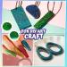 Emerald Green Nail Rhinestones Kit - 60Pcs Big Assorted Gems & Glitters for Nail Art & DIY Crafts - Buy Online on GoSupps.com
