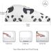 Unhappy Panda Hair Towel 2 Pack - Super Absorbent Quick Dry Hair Turbans for Women & Girls - Buy Online on GoSupps.com