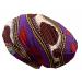 Fairy Black Mother Day & Night Adjustable Hair Cap Satin Bonnet Alternative for All Hair Styles Dreadlocks Locs & Braids(Afri purpleprint Medium) Medium (Pack of 1) Afri Purple Print