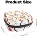 Autumn Pumpkin Sanitary Napkin Storage Bag - Portable Period Kit Pouch for Women & Teens - Zippered Menstrual Cup & Pad Organizer - Color 10 - Buy Online on GoSupps.com