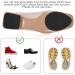 20Pcs Non-Slip Shoe Pads - Thick Self-Adhesive Sole Protectors & Anti-Slip Grips for Shoe Repair | Oval 9x6.5cm - Buy Online on GoSupps.com