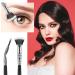 3-Pcs Fan Mascara Brush Set - Professional Angled Eyelash Wands for Clump-Free Enhanced Lifting Effect in Eye Makeup - Buy Online on GoSupps.com