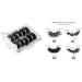 KANGQL Faux Mink Eyelashes 5 Pairs Fluffy-Lashes 8d Mink Lashes Long Thick Natural False Eyelashes Makeup Mink Eyelashes Dramatic Fake Lashes 07 - Buy Online on GoSupps.com