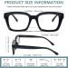 4 Pack Oprah Style Multifocus Reading Glasses for Women - Blue Light Blocking Computer Readers (1.0x Black - Buy Online on GoSupps.com