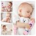 ISEAINNO 1 Pack Remote Control Teether Toys for Babies 3-12 Months - BPA Free Silicone Teething Toys in Pink - Buy Online on GoSupps.com