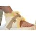 Buy 100% Medical Sheepskin Heel Cushion Bootie | Soft Lambswool Protectors for Pressure Sores & Comfort - International Shipping Available - Buy Online on GoSupps.com