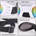 2 Pcs Dog Goggles Dog Sunglasses Dog Goggles Eye Protection Windproof Dog Glasses Anti-Fog Uv Protection Sun Glasses for Cat & Small Dogs (Black and White) - Buy Online on GoSupps.com
