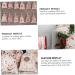 PLAFOPE 1 Set Countdown Christmas Bag Christmas Decoration Bags Advent Calendar Bag Linen Blue 10x14x0.5cm Blue - Buy Online on GoSupps.com