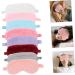 Beaupretty 24 Pcs Plush Eye Mask - Fluffy Travel Sleeping Masks & Comfortable Blindfolds for Kids & Adults - Buy Online on GoSupps.com