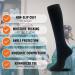 Fun Compression Socks 20-30 mmHg for Women Men - Nurse Pregnancy Travel Flight - Black L/XL (1-3 Pairs) - Buy Online on GoSupps.com