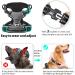 Adjustable Heele Dog Harness | No-Pull Reflective Large Dog Harness with Padded Handle | Breathable & Comfortable - Gray L (43-86cm) - Buy Online on GoSupps.com