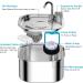 NautyPaws Cat Water Fountain  3.2L/108oz Automatic Stainless Steel Pet Fountain Dog Water Dispenser  Super Quiet  Dishwasher Safe Design & Adjustable Water Flow for Cats  Dogs  Multiple Pets - Buy Online on GoSupps.com