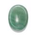 Matte Stone Thumb Worry Stone Pocket Palm Stone for Anxiety Therapy Chakra Healing Reiki Balancing (Green Aventurine)