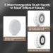 TOUCHBeauty Facial Cleansing Brush Electric Facial Exfoliating Massage Brush with 3 Cleanser Heads and 2 Speeds Adjustable for Deep Cleaning Removing Blackhead Face Massaging - Buy Online on GoSupps.com
