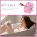 Loofah Sponge Bath Scrubber | Exfoliating Body Wash Sponge for Men & Women | Shower Accessories in Random Color - Buy Online on GoSupps.com