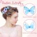 Buy 20 Pieces Butterfly Hair Clips - Glittery 3D Snap Hair Accessories for Girls Women & Children | Diamond Design - Buy Online on GoSupps.com