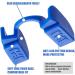Weight Lifting Mouthpiece for Fitness | 2-Pack Blue Powerlifting Protection - Ideal for Strength Sports - Buy Online on GoSupps.com