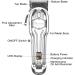 SURKER Mens Hair Clippers - Cordless Professional Haircut Kit with Rechargeable LED Display - Buy Online on GoSupps.com
