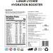 MOON Lunar Lychee Hydration Booster Energy Drink Mix Natural & Healthy Electrolytes Mix Instant Daily Hydration & Energy Boost Post Workout Energy Powder Pack of 3(16g X 18 Sachets) Lychee 10.16 Ounce (Pack of 1) - Buy Online on GoSupps.com
