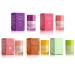 BeautyMall 1 Pack of 5 PCs Fruit Lip Balm Serum Lip Oil Multi Purpose Moisture Lips Soothe Dryness & Lip Lines Glossy Effect Lip Primer Lip Balm Lip Oil Lip Serum