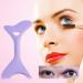 Eyeliner Guide Tool Portable Lightweight Eyeliner Stencils | Eyeliner Tool for Winged Eyeliner Lashes Lip Liner Eye Makeup Tool for Beginners Fulenyi Purple - Buy Online on GoSupps.com