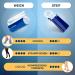 Poor Attraction Panty & Sock Aid for Seniors | Compression Stockings Helper - Rigid Blue - Buy Online on GoSupps.com