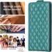 Luxury VQWQ iPhone X/XS 5.8 Flap Case - Green Leather Wallet & Magnetic Card Compartment - Buy Online on GoSupps.com
