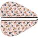 Floral Rose Microfiber Hair Towel - Soft & Super Absorbent Quick Dry Wrap for Long Curly & Thick Hair - Buy Online on GoSupps.com