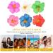 Lurrose Hibiscus Hair Clips - 6 Pcs Set for Beach & Hawaiian Party, Decorative Floral Hair Accessories - Buy Online on GoSupps.com